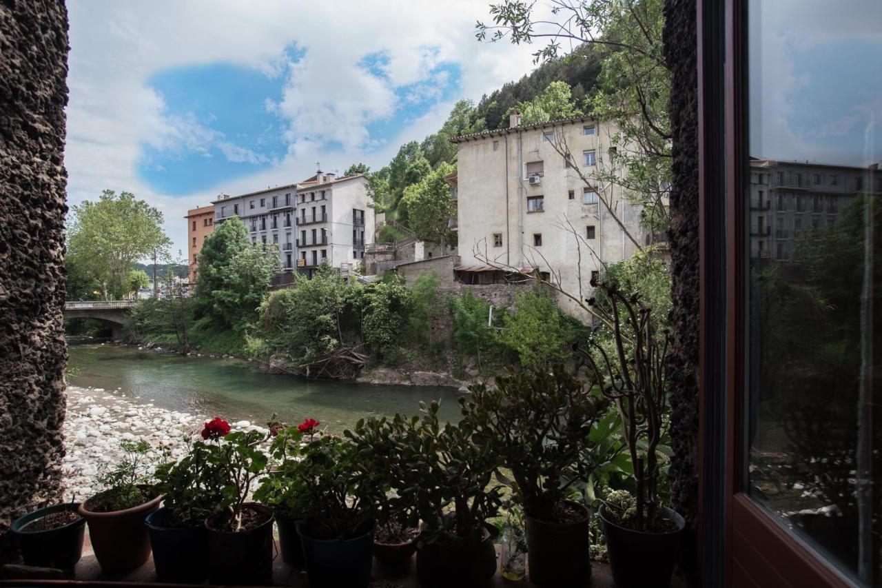 Appartamento Raval de Ripoll Esterno foto